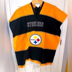 Pittsburgh Steelers Custom Made Poncho Zarape
